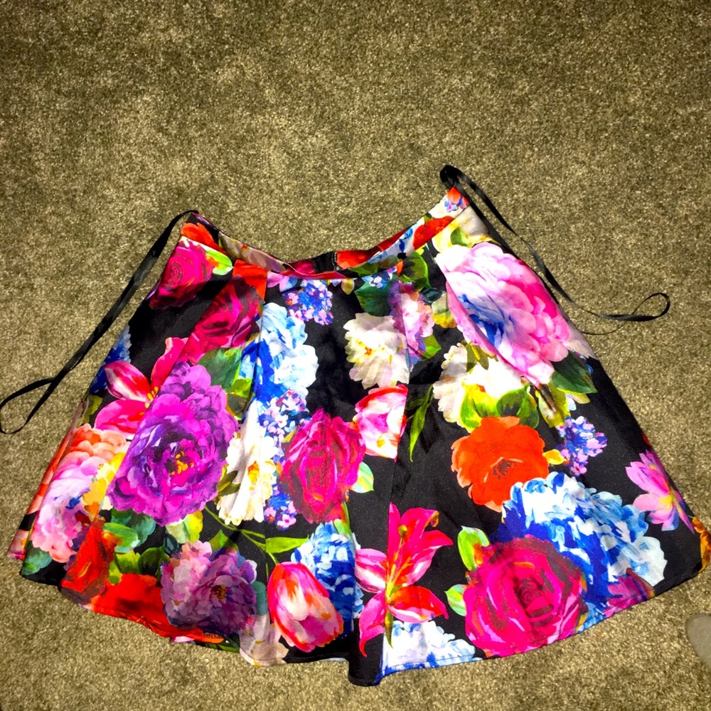 Floral skirt